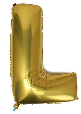 

Priyals Solid Golden - L Balloon(Gold, Pack of 1)