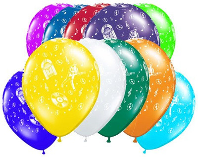 

Planet Jashn Printed 37071 Balloon(Multicolor, Pack of 11)
