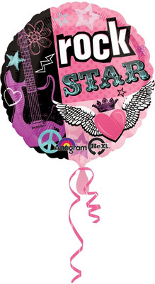 

Anagram Printed A119627 Balloon(Black, Pink, Pack of 1)