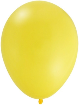 

Bobo Funco Solid Latex Balloon(Yellow, Pack of 25)