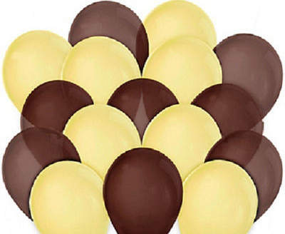 

Kosh Solid KOBYB70 Balloon(Brown, Yellow, Pack of 70)