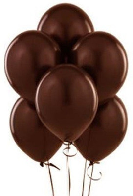 

PartyballoonsHK Solid Brown Balloon(Brown, Pack of 50)