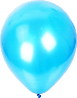 

Nxt Gen Solid Sky Blue Metallic Balloons Pack of 50 Pcs Balloon(Blue, Pack of 50)