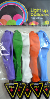 

Priyals Solid HBBalloonsLED001 Airwalker(Multicolor, Pack of 5)