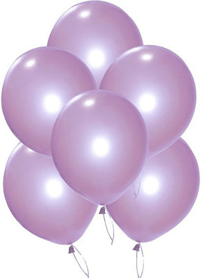 

GrandShop Solid Super silk Metallic 9" Inch Balloon(Purple, Pack of 50)
