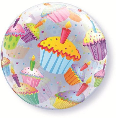 

Qualatex Printed BAL300012820 Bubble Balloon(Multicolor, Pack of 1)