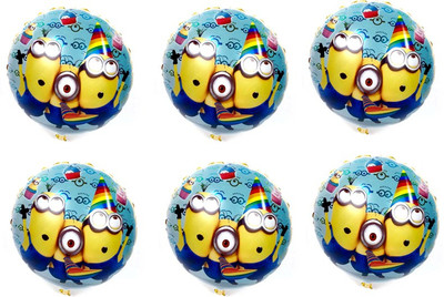 

Prollon Printed Big Mix 2 Pack 6 Balloon(Multicolor, Pack of 6)