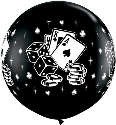 

Planet Jashn Printed 79959 Balloon(Black, Pack of 1)