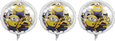 

Prollon Printed Big Minion Pack 3 Balloon(Multicolor, Pack of 3)