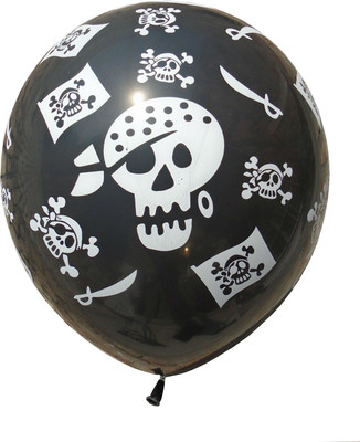 

GrandShop Printed GS50384 Balloon(Black, Pack of 30)