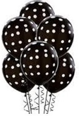 

Party Anthem Printed PAPBB82 Balloon(Black, Pack of 20)