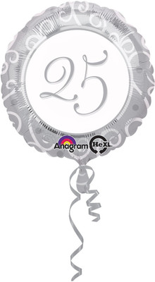 

Wanna Party Printed 11056 Balloon(Silver, Pack of 1)