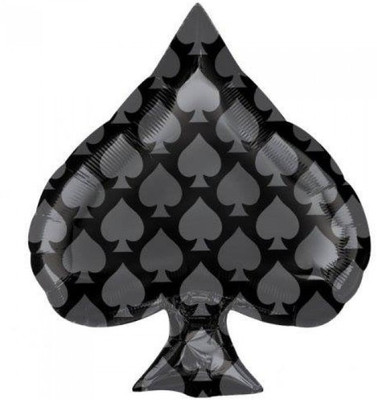 

Mypartyshoponline Printed mps1000006 Balloon(Black, Pack of 1)