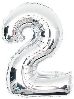 

GrandShop Solid GS50432 Balloon(Silver, Pack of 1)