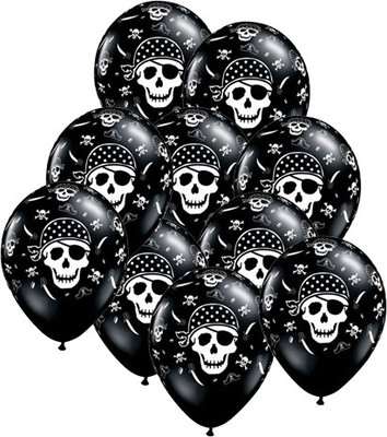 

Planet Jashn Printed 60751 Balloon(Black, Pack of 10)