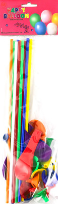 

BK Printed BK-1055 Balloon(Multicolor, Pack of 10)