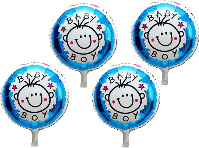 

Ziggle Printed FL2365 Balloon(Multicolor, Pack of 4)