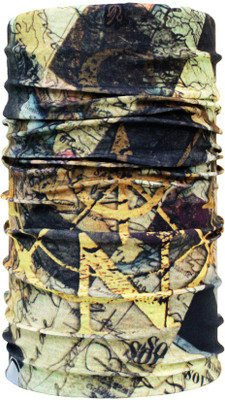 

Noise Headwrap Men's Printed Bandana, Goldenyellownnbrown
