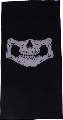 

InnovationTheStore Men's Printed Bandana, Black