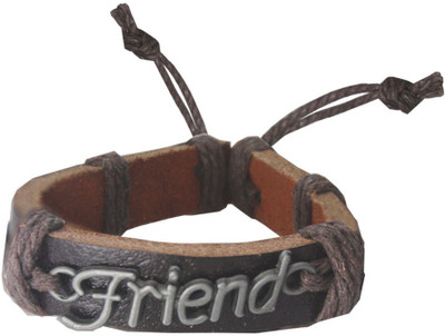 rich & famous Leather Bracelet