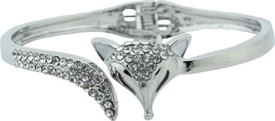

High Trendz Alloy Cubic Zirconia Sterling Silver Bracelet
