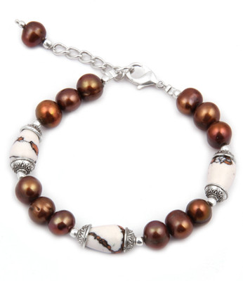 36% OFF on Pearlz Ocean Alloy Bracelet