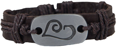 

Taj Pearl Leather Bracelet, Brown