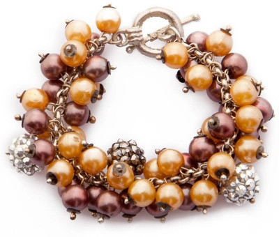 

Blueberry Plastic Bracelet, Multicolor
