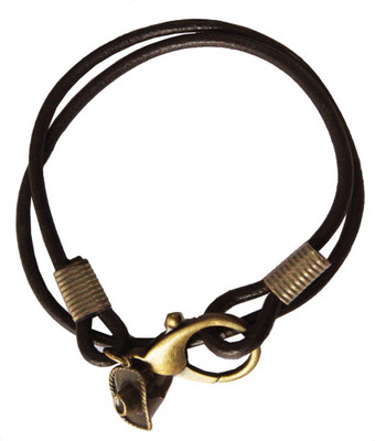 

Rich & Famous Leather Bracelet, Brown