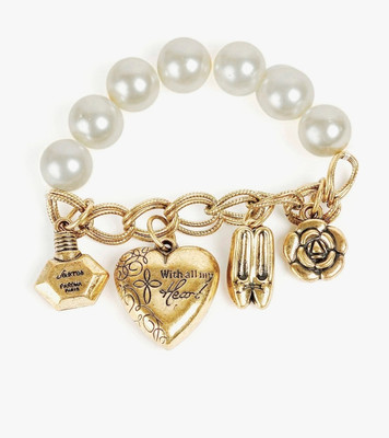 63% OFF on CRUNCHY FASHION Alloy Charm Bracelet