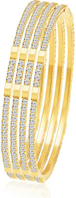 

Sukkhi Alloy Gold-plated Bangle(Pack of 4
