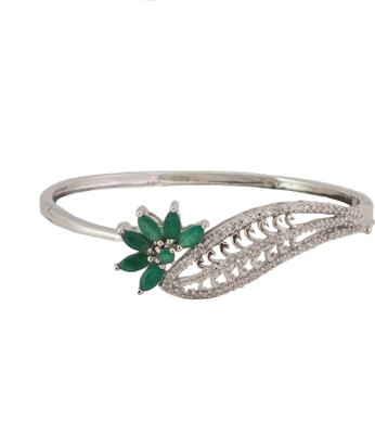 

Aina Silver Rhodium Bracelet, White
