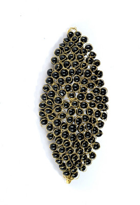 

Vandna Wellspring Stone Armlet, Black
