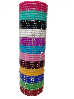 

Shivam Acrylic Bangle(Pack of 48), Multicolor