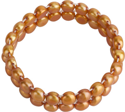 

DD Pearls Mother of Pearl Pearl Bracelet, Maroon