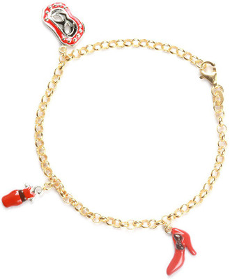 

LeCalla Sterling Silver Gold-plated Bracelet