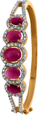 Alysa Copper, Brass Cubic Zirconia Rhodium, Gold-plated Bracelet Alysa Copper, Brass Cubic Zirconia Rhodium, Gold-plated Bracelet