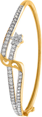 Alysa Copper, Brass Cubic Zirconia Rhodium, Gold-plated Bracelet Alysa Copper, Brass Cubic Zirconia Rhodium, Gold-plated Bracelet