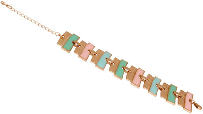 63% OFF on CRUNCHY FASHION Alloy Gold-plated Bracelet