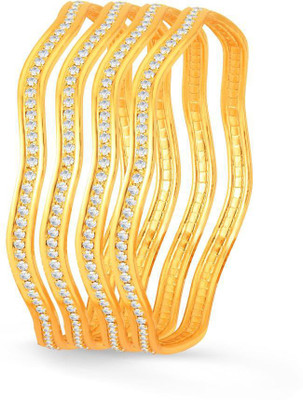 

Sukkhi Copper Gold-plated Bangle Set(Pack of 4