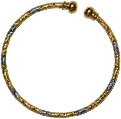 

Men Style Stainless Steel Kada, Silver;gold