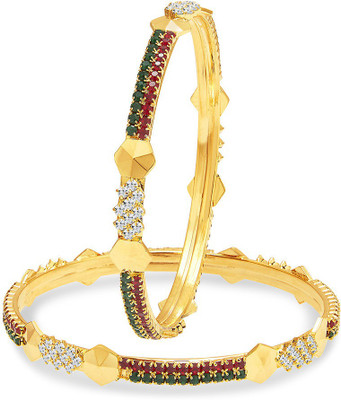 

Sukkhi Alloy Gold-plated Bangle(Pack of 2