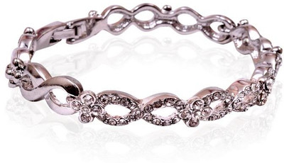 40% OFF on TRENDY BAUBLES Metal Rhodium Bracelet 40% OFF on TRENDY BAUBLES Metal Rhodium Bracelet