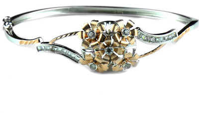 

Arisidh Sterling Silver Rhodium Kada
