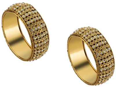 

CTW Copper Bangle Set(Pack of 2), Gold