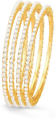 

Sukkhi Copper Gold-plated Bangle Set(Pack of 4
