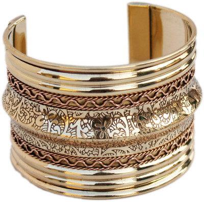 55% OFF on VR Designers Metal Cuff