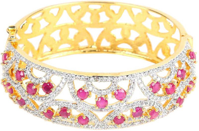 

Handluv Alloy Cubic Zirconia Gold-plated, Rhodium Bracelet