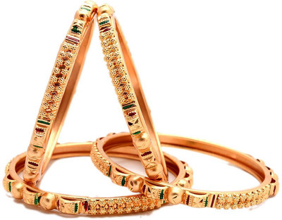56% OFF on Jewar Mandi Alloy Cubic Zirconia Rhodium Bangle Set(Pack of 4) 56% OFF on Jewar Mandi Alloy Cubic Zirconia Rhodium Bangle Set(Pack of 4)