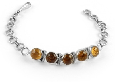 

Wadson Silver Citrine Bracelet, Yellow